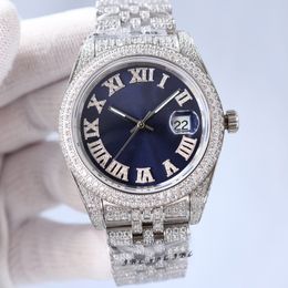 Diamond Wristwatches Brand Swiss Watches New Luxury Wristwatches Diamond Watch Automatic Mechanical Mens Watches 41mm Diamonds Bezel Stainless Steel 904l Yi-h2mo