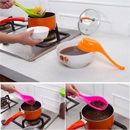 Spoons Draining Spoon Soup Pot Noodles Colander Dual-purpose Side Leakage Plastic Kitchen Accessories Tableware Tools
