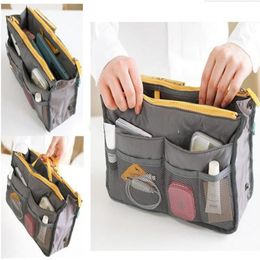 Makeup Bag Purse Cosmetic Storage Organiser Sundry Bags Cosmetics Holder Multi Two Zipper Home Storages Organisation CGY108