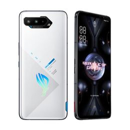 Original ASUS ROG 5 5G Mobile Phone Gaming 12GB RAM 128GB 256GB ROM Snapdragon 888 64MP 6000mAh Android 6.78" AMOLED Full Screen Fingerprint ID Face Smart Cellphone