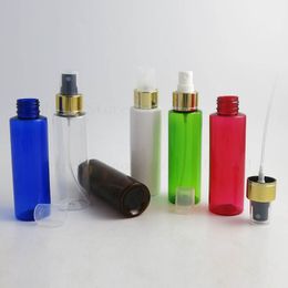 30pcs Colours Refillable Plastic Square Atomizer Mist Spray Bottle Essential Oil Water Clean Perfume Makeup Cosmetic Bottle 100ml