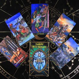 Illuminati Kit Cards Oracless Deck Card and Electronic Guidebook Game Toy Tarot Divination E-Guide Book