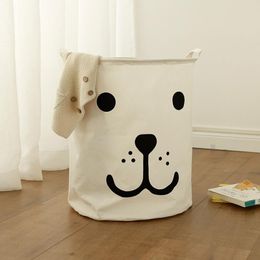 Laundry Bags Storage Box Basket Stand Toy Super Large Bag Cotton Washing Dirty Clothes Big Organizer Bin Handle