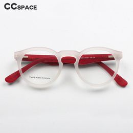 Plate Round Glasses Frame Retro Wood Grain Men And Women Optical Fashion Computer Eyeglasses Sunglasses Frames