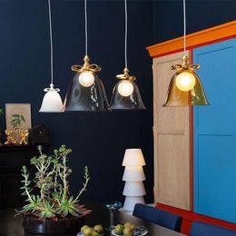 Nordic Lustre Pendente Luminaire Suspendu Kitchen Dining Bar Fixtures Pendant Lamp Lighting Light Bedroom Hanging Lamps