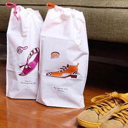 Storage Bags 2Pcs/lot Portable Shoes Bag Waterproof Underwear Organizer Drawstring Women Men Dust-proof Shoe Cover For Travel