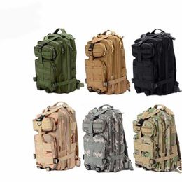 Outdoor Sport Military Tactical Climbing Cycling Backpack 1000D Nylon 30L Camping Hiking Trekking Rucksack Travel Outdoor Bag Q0721