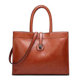 HBP Taschen Luxus Klassische Damenmode Handtaschen Geldbörse Totes Große Kapazität Damen Einfache Einkaufshandtasche PU-Leder Schulter
