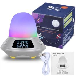 Portable Speakers 2021 SYLLABLE SG3 Wireless Speaker 8 Hours Type-C Charging Cable Built-in White Noise Music Alarm Clock 2000mAh
