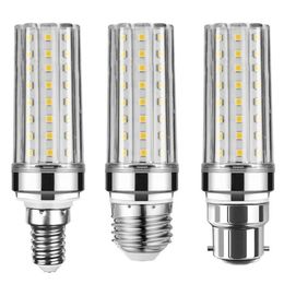 Super long lifespan B15 B22 12W 16W 20W LED lamp Corn Bulb AC85-265V No Flicker 2835 SMD LEDs light / lighting 3Pcs/lot D2.5