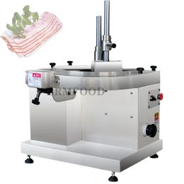 220V Home stainless steel Carrot Slicing Machine High efficiency meat slicer electric automatic beef mutton roll manufacturer