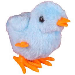 Wind-up plush chicken simulation jumping chicken animal nostalgic children's small toy square night market stall selling