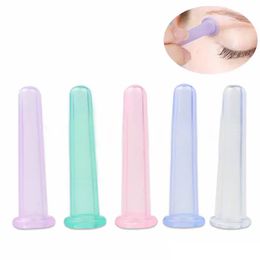 2022 new Eye Mini Silicone Vacuum Massage Cup Silicone Facial Massager Cupping Cup Face Eye Care Treatment 16*50mm