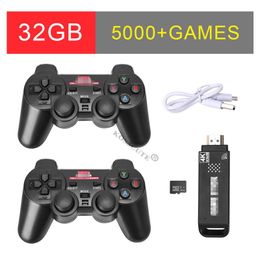 Game Controllers & Joysticks 2.4 G Wireless Controller Gamepad Joystick Joypad For Tablet PC Smart TV Box 4K Ultra Stick 5000 Games 32GB