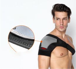 Sport Wear Exercise Fitness Pressure Adjustable Shoulder Pad Belt Protector Pauldron Spaulders Weightlifting Protective Gear Back Support 2024