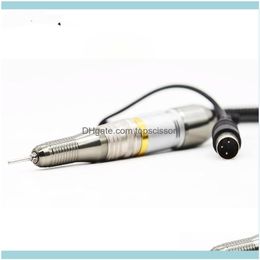 Tools Salon Health Beautyprofessional Electric Nail Art Drill Pen Handle Polish Grind Hine Dril Handpiece Manicure Tool Aessories & Drop Del