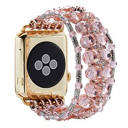 Crystal Strap for Apple Watch Series 5 4 3 2 Band Jewellery Bracelet IWatch 38/40/42/44mm Watchband Diamond