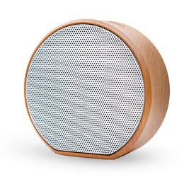 A60 Wood Portable Bluetooth Speaker Wireless Subwoofer MP3 Player FM Radio Audio TF Card USB Play Handsfree Calling Outdoor Wooden for smartphones