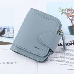 small money purse for ladies Australia - Wallets Fashion Women Leather Wallet Clutch Ladies Card Holder Short Zipper Small Coin Purse Money  BY1