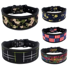 10 Colour Fashion Bark Collars Waterproof Comfortable Reflective Pets Belt Backing Smart Pet Leashes Medium and Large Dog Collar Diving Material Towser Training