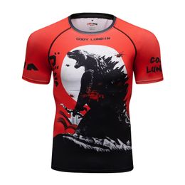 Cody Lundin Men's Running T-Shirts Quick Dry Compression Sport Fitness Gym Shirts Men Jersey Sportswear 210707