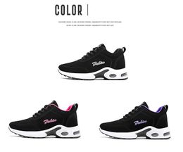 Women's Shoes fall 2021 matte leather upper soft sole running shoe Korean casual cushion sports shoes women PN103