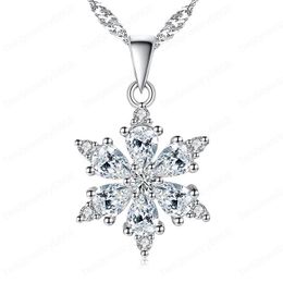 925 sterling silver woman Pendants High Grade Zircon Necklaces Pendants Original Design Fashion Jewelry