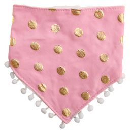 Hair Accessories Baby Infant Girls Boy Kids Tassel Saliva Towel Bandana Triangle Bibs Head Scarf