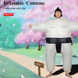 Mascot doll costume Halloween Costume Sumo Inflatable Birthday Party For Man Women Kid Adult Mascot costume