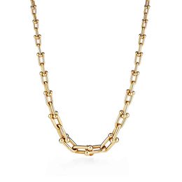 Luxury u Shape Chain designer for Women diamond bracelets earrings silver gold Choker Necklaces bracelet earring 7A quality Wedding Jewellery Accessories 3UD7