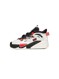 Anta 2021 Klay Thompson KT Men's Culture Casual Shoes "G6 Thompson" - White/Black/Gray/Red 112128089-5