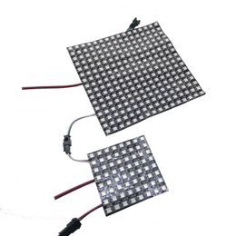 Modules WS2812B RGB Flexible 16x16 8x8 8x32 Pixel Panel Matrix Screen Led Module WS2812 IC Individually Addressable DC5V