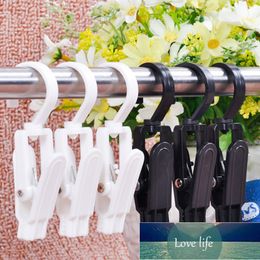 10Pc 360 degrees Plastic hanging Clothespins Curtain Hook Clip Pegs Windproof Beach Towel Holder Movable Hanger Storage Supplies