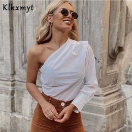 One Shoulder Blouse Online Shopping 