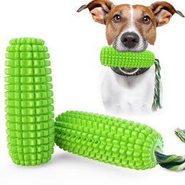 Corn-Shaped Squeak Toys for Dog Puppy Chew Toy Molar Toothbrush High Quality TPR Wholesale A02