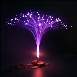 Scientific experimental toys diy colorful fiber optic lamp science puzzle toys handmade materials manufacturers direct sales