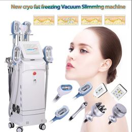 2022 Newest 10 in 1 Cryolipolysis Slimming Machine With 5 Cryo Heads Removal Fat 40KHz Cavitation RF Lipo Laser Cryotherapy Coolsculpt Beauty Equipment