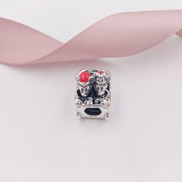 925 Sterling Silver Beads Charm Mouse Sleigh Charms Fits European Pandora Style Jewelry Bracelets & Necklace 191681007065 AnnaJewel
