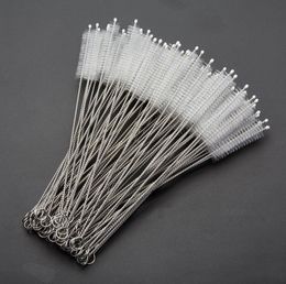 2021 200*50*10mm Stainless Steel Wire Straw Cleaner Cleaning Brush Straws Cleaning Brush Bottle Brush Epacket Free