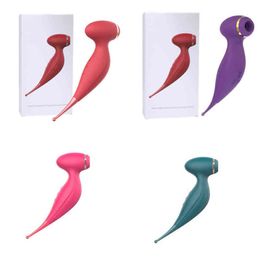 Nxy Sex Toy Vibrators Powerful 2 in 1 Female Sucking Vibrator Clitoris and g Spot Stimulation Device Breast Nipple Masturbator 10 1218