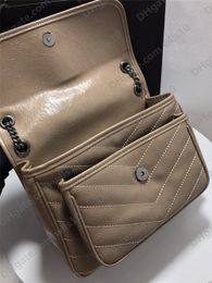 Handbags women Cross Body messenge Tote shoulder bags Genuine Leather Cover Chains purses Accessories Woman Crossbody classic Fashion Purse bag handbag YB33