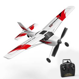 P51 RC Drone Electric Large Model Aeroplane 4Channel Glider Fixed Wing Stunt Aeroplane Remote Control Aerobatics Aircraft Toys 211026