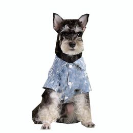 INS Style Dogs Shirts Coat Full Letter Jacket Pet Dog Apparel Corgi Bulldog Teddy Puppy Clothes