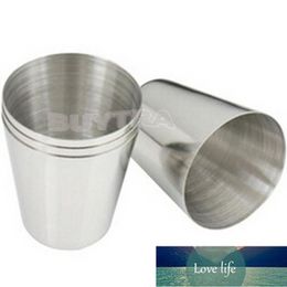 Polished 35ML Mini Stainless Steel Shot Glass Cup Wine Drinking Glasses For Home Kitchen Bar 1pc