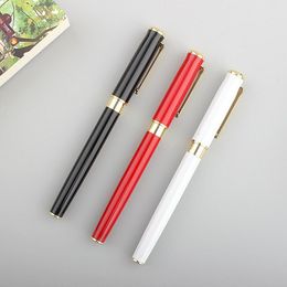 Gel Pens 3PCS Metallic Simple Ballpoint Pen Business Advertising Gift Roller Ball