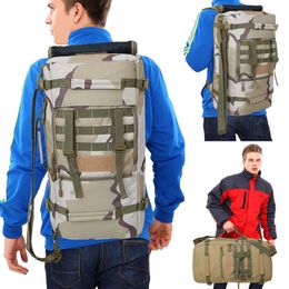 Top Quality Military 3P Molle Tactical Backpack Camping Bags Mountaineering bag Men's Hiking Rucksack Travel Backpack Q0721