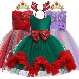 2021 New Kids Easter Carnival Dress For Girls Costume Baby Children Evening Party Dress Birthday Tutu Princess Dress 6 8 10 Year G1129