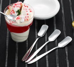 4PCS Creative Stainless Steel Dessert Coffee Spoons Ice Cream Sugar Spoon
