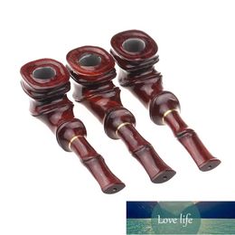 Red Rosewood Chimney Double Carving Philtre Long Smoking Pipes Herb Tobacco Pipe Cigar Narguile Grinder Smoke Cigarette Holder