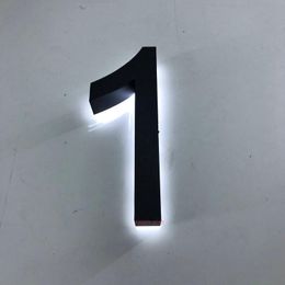 Custom 3d Led Numbers House Outdoor Head Lamp Door Other Hardware